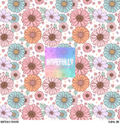 Floral Vinyl Collection - 780