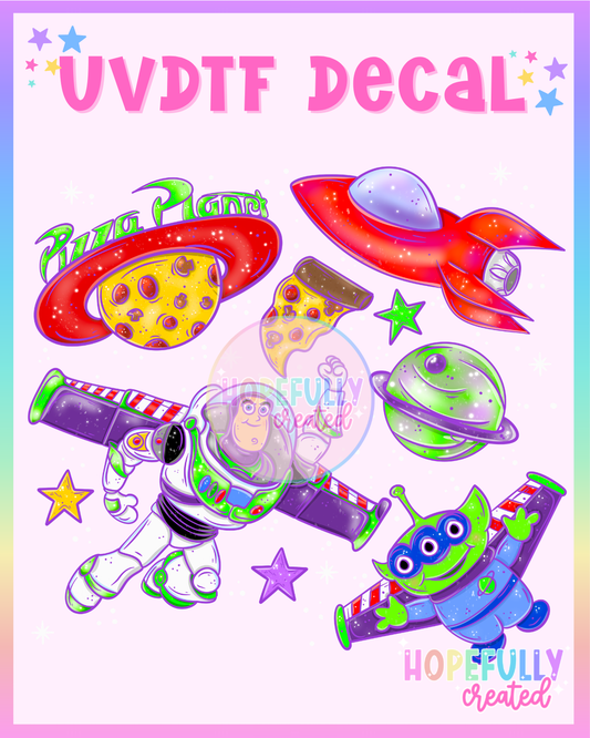 Space Ranger UVDTF Decal
