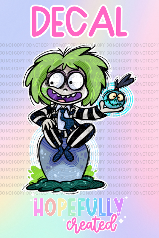 Beetlejuice Decal-1060 VIP