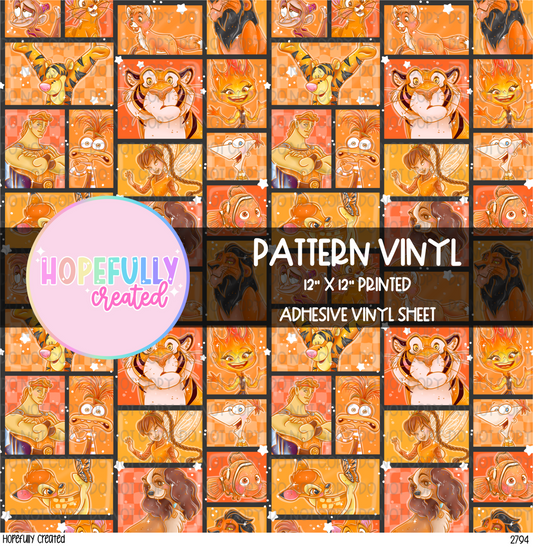 Orange Characters Vinyl Collection- 2794 VIP