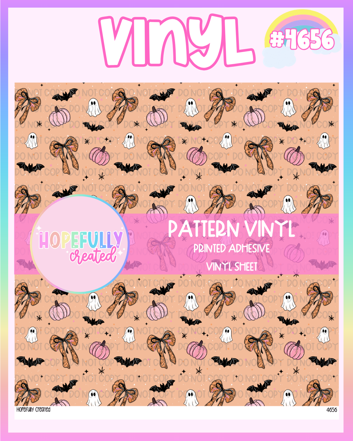 Halloween Bow Vinyl Collection - 4656