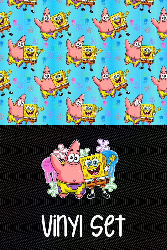 Sponge Friends Vinyl Set