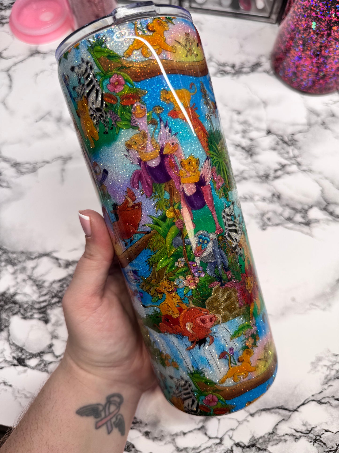 Lions 24 oz Tumbler