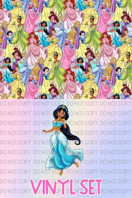 Princess Vinyl Set