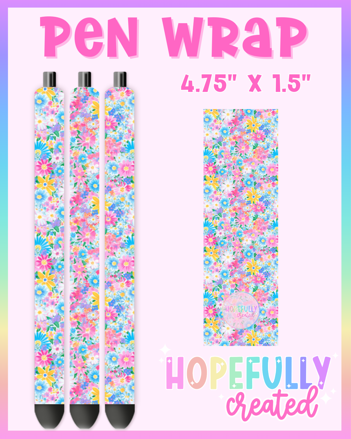 Floral Vinyl Collection - 3677