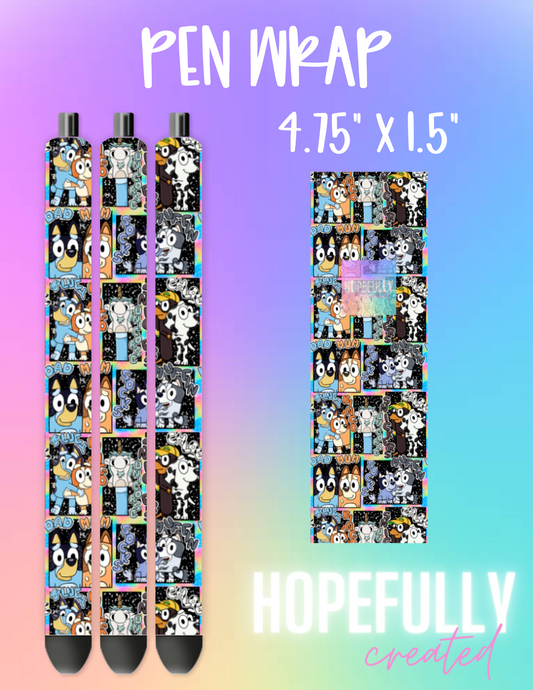 Dog Friends Pen Wrap-838 VIP