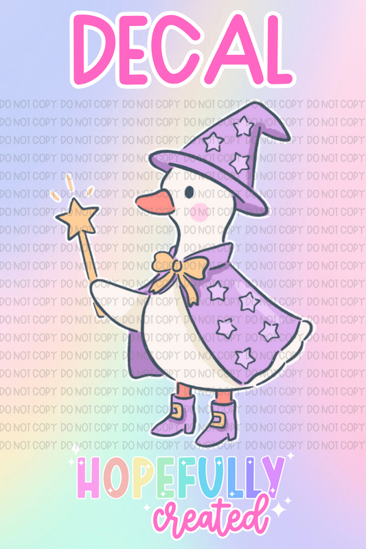 Halloween Goose Decal-1075
