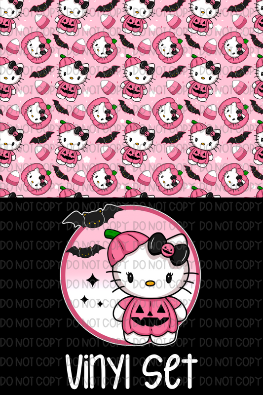 Pumpkin Kitty Vinyl Set