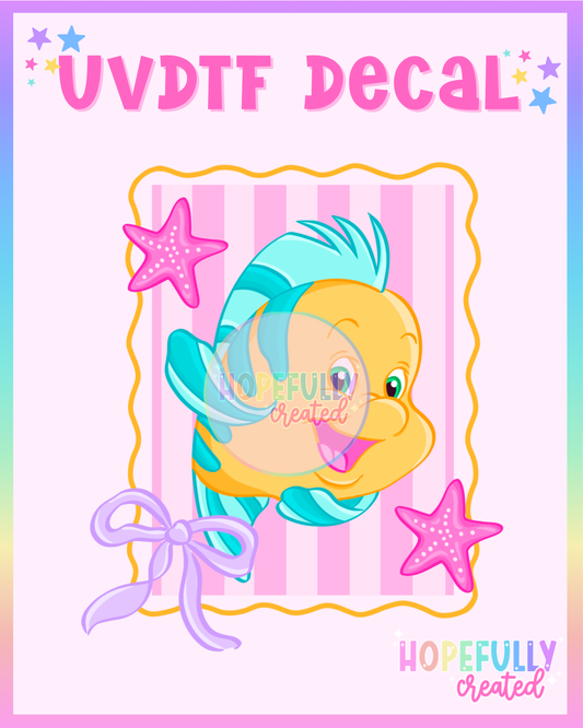 Summer Fish UVDTF Decal