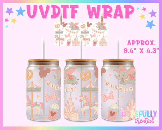 Vintage Park UVDTF Glass Can Wrap