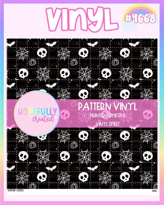 Halloween Skull Vinyl Collection - 4668