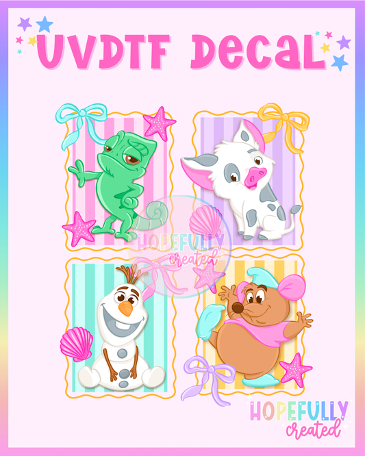 Summer Sidekicks UVDTF Decal