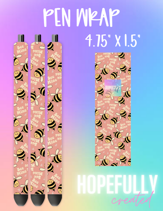 Bee Mine Pen Wrap-788