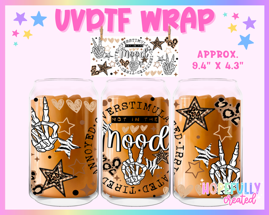 Mood UVDTF Glass Can Wrap