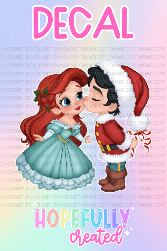 Ariel Christmas Decal-610 VIP