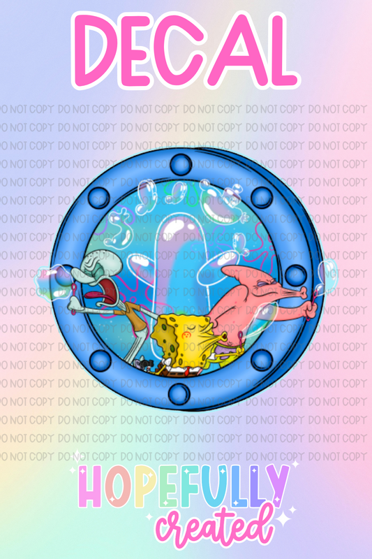 Sponge Decal-614 VIP