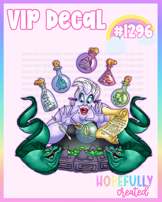 Villain Decal-1296 VIP