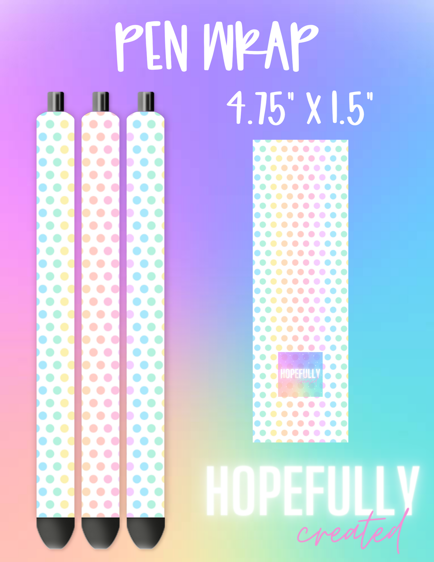 Pastel Pen Wrap-287