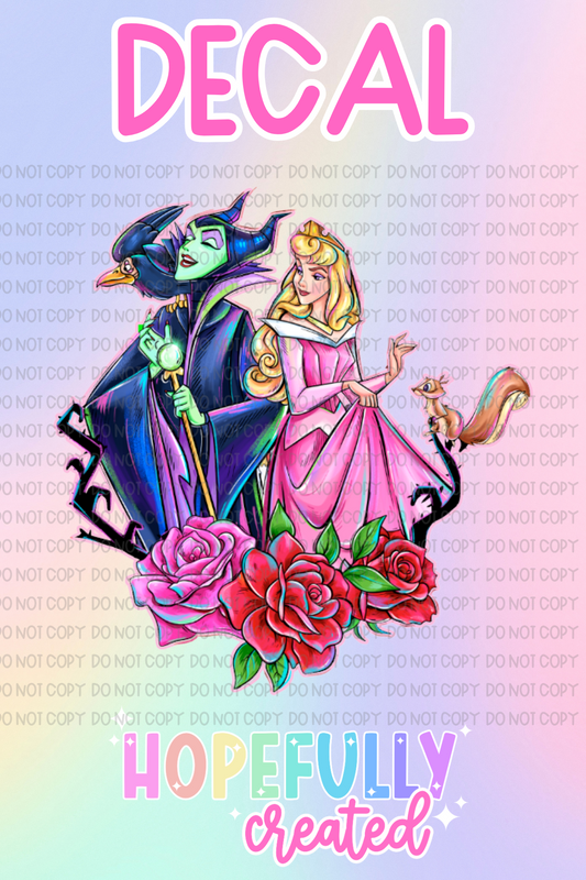 Princess Decal-617 VIP