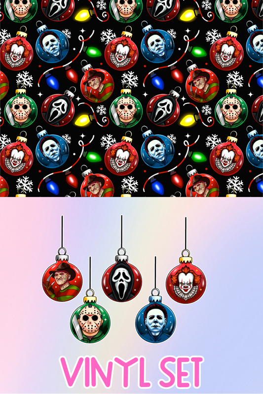 Horror Ornaments Vinyl Set