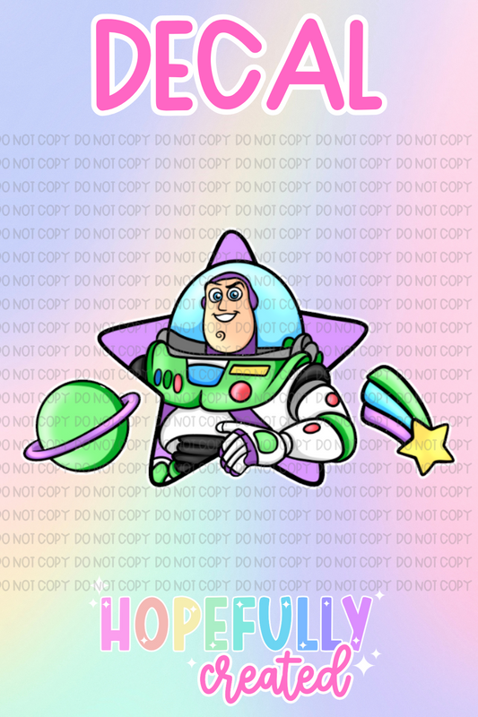 Spaceranger Decal-620 VIP