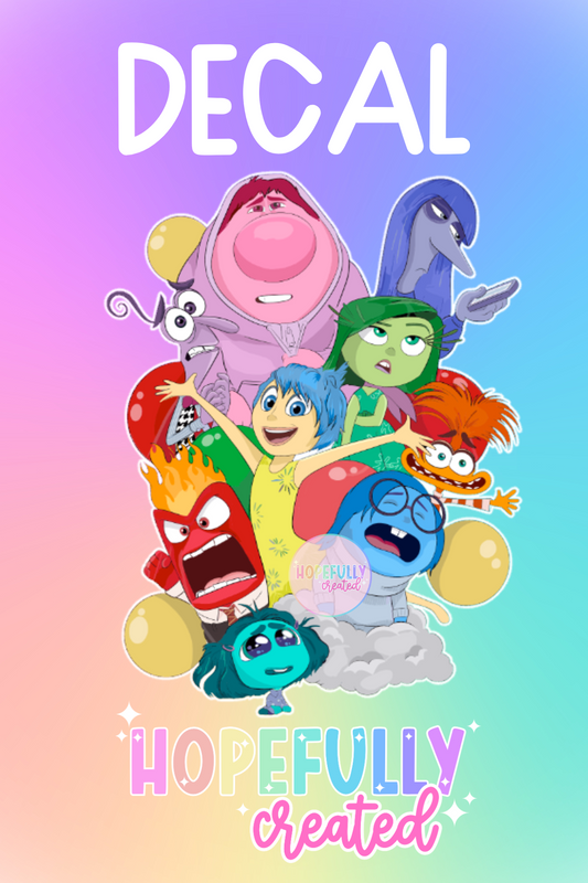Emotions Decal-295 VIP
