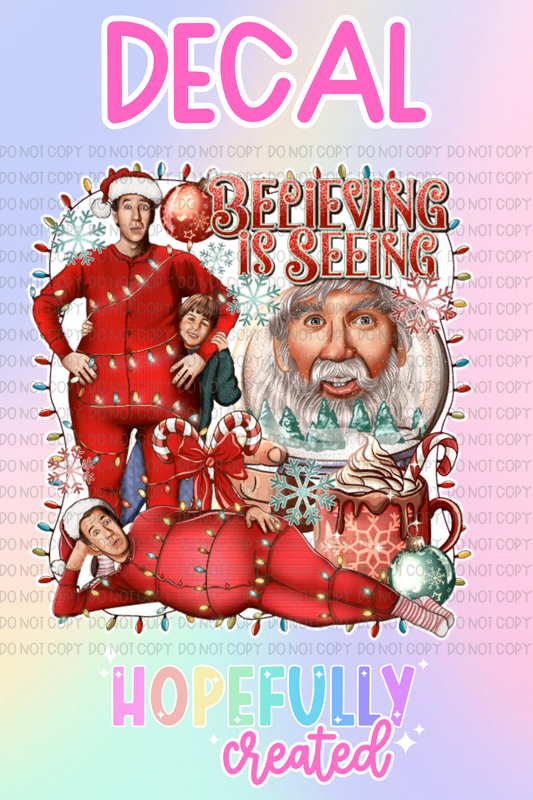 Santa Clause Decal-1090 VIP