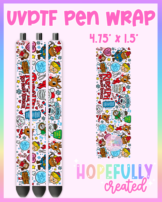 Rudolph UVDTF Pen Wrap