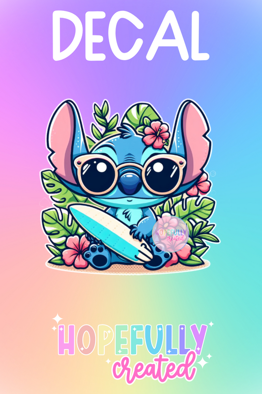 Aloha Alien Decal-297 VIP