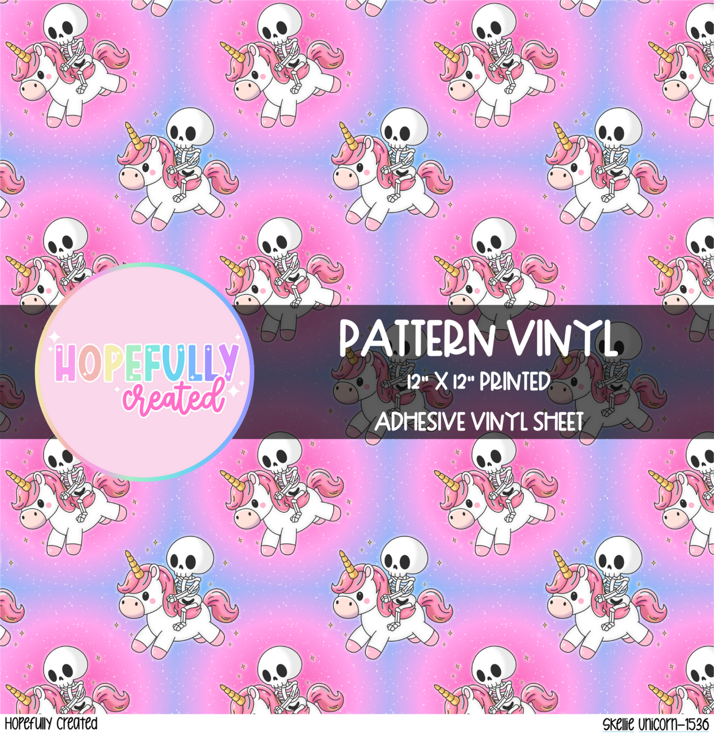 Skellie Unicorn Vinyl Collection - 1536