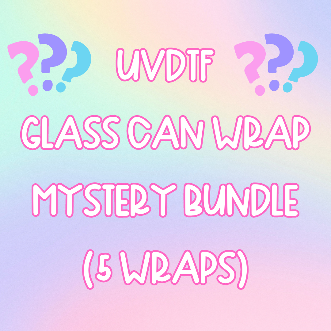 UVDTF Glass Can Wrap Mystery Bundle