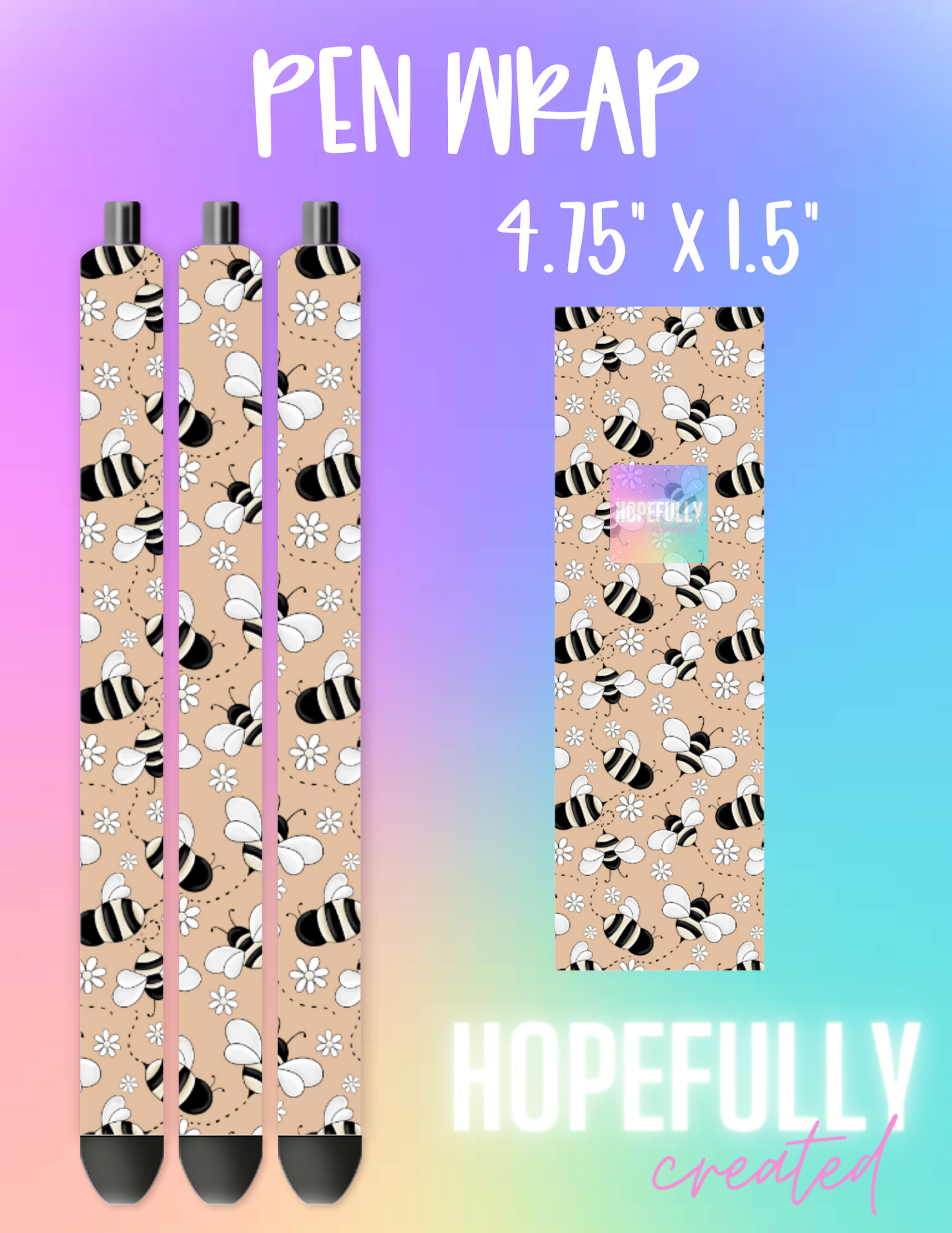 Bees Pen Wrap-805