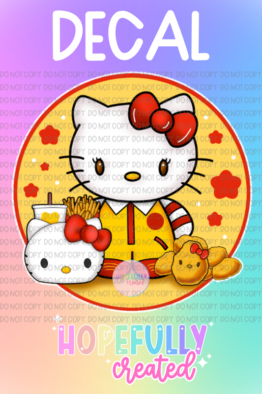 McKitty Decal-303 VIP