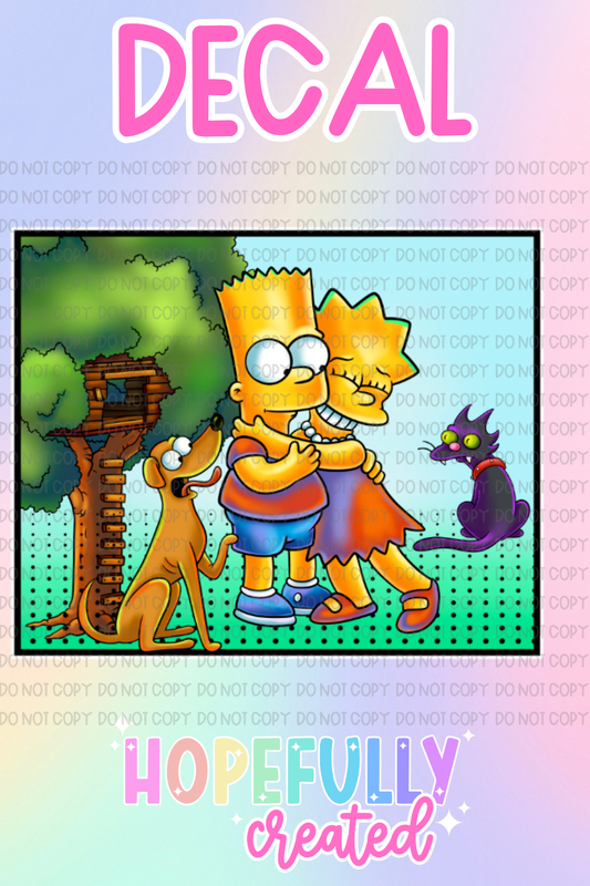 Simpsons Decal-1098 VIP