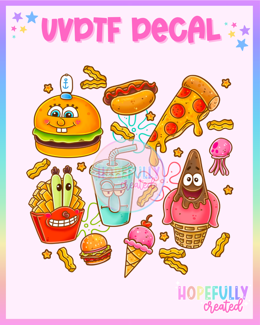 Sponge UVDTF Decal
