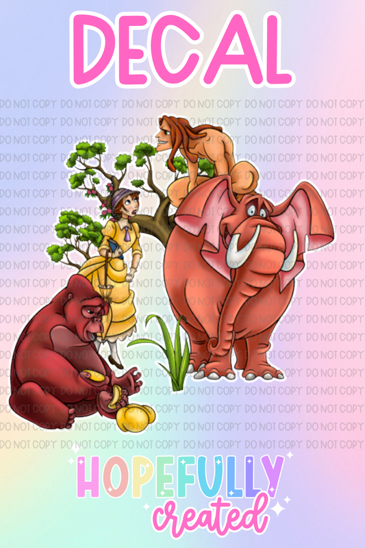 Tarzan Decal-1099 VIP