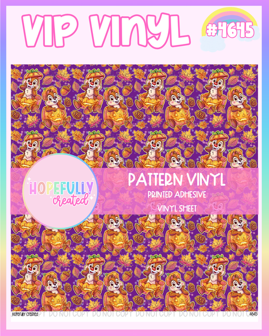 Fall Chipmunks Vinyl Collection - 4645 VIP