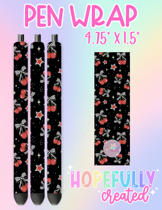 Cherries Pen Wrap-2709