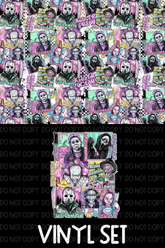 Pastel Horror Vinyl Set