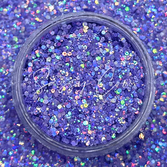 LAVENDER - Mini Chunky Holographic Glitter Mix