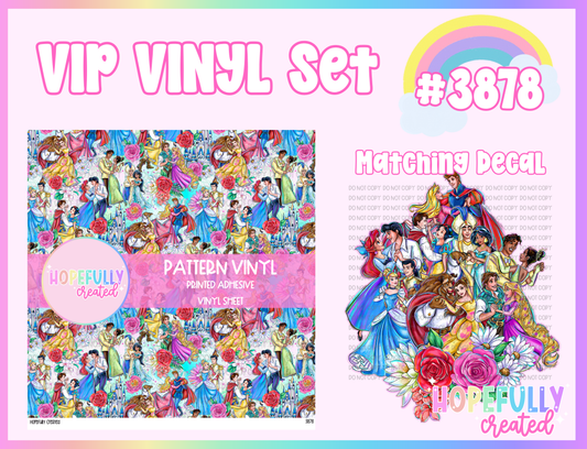 Princess Vinyl Set