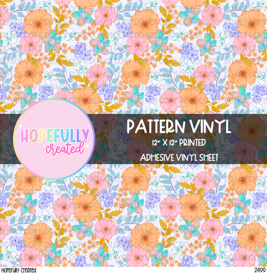 Floral Vinyl Collection - 2499