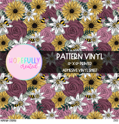 Floral Vinyl Collection- 2502