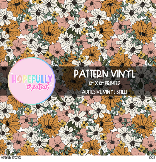 Floral  Vinyl Collection - 2503