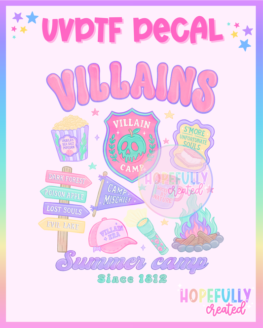 Villains UVDTF Decal