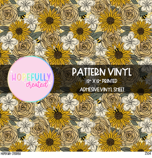Floral Vinyl Collection - 2504