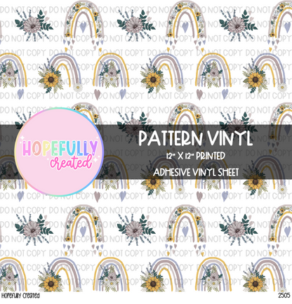 Floral Vinyl Collection- 2505