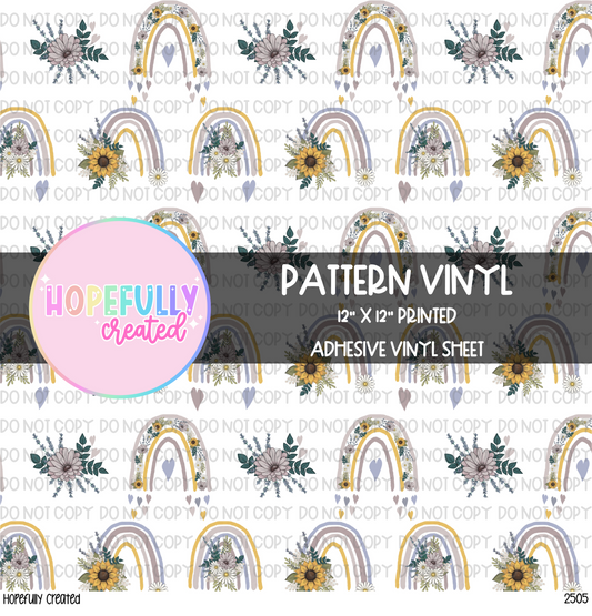 Floral Vinyl Collection- 2505