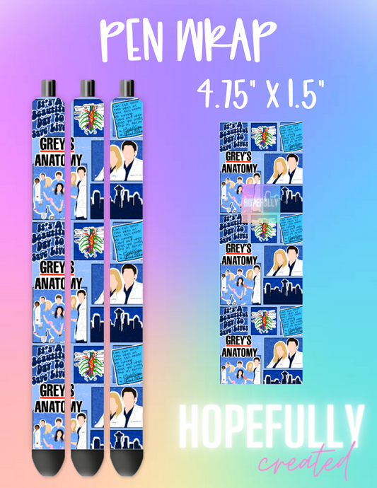 Greys Pen Wrap-819 VIP