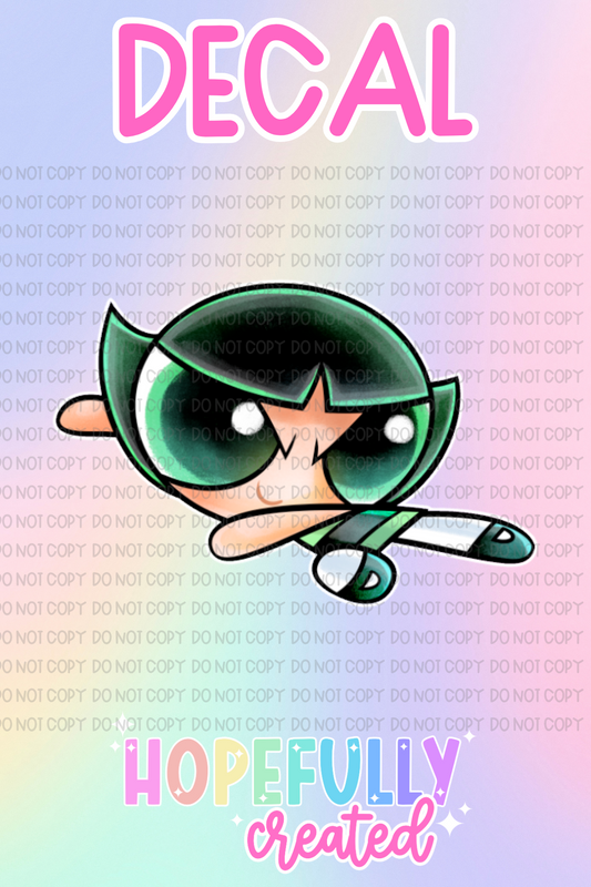 Buttercup Decal-641 VIP